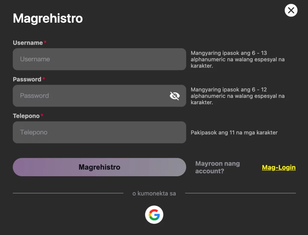 phcrown pisobet reg3